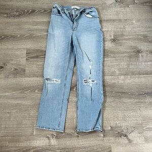 BUNDLE 6 Curve Love Abercrombie Jeans "The Ankle Straight Ultra High Rise (26/2)